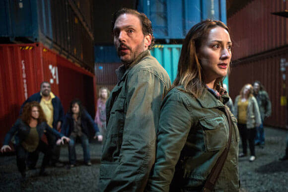Silas Weir Mitchell as Monroe and Bree Turner as Rosalee Calvert in 'Grimm'