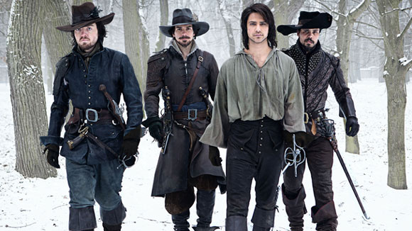 The Musketeers First Photo from the BBC