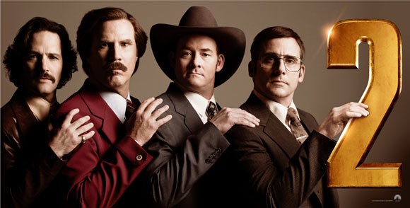 Anchorman 2: The Legend Continues Banner