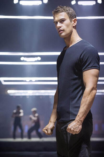 Theo James as Four in Divergent