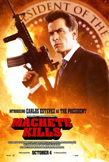 Machete Kills Carlos Estevez Poster
