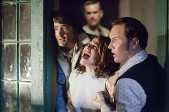 Ron Livingston, John Brotherton, Lily Taylor and Patrick Wilson in 'The Conjuring'