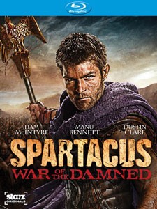 Spartacus War of the Damned Blu-Ray Contest