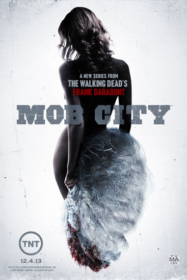 Mob City Season 1 Poster with Fan Dancer
