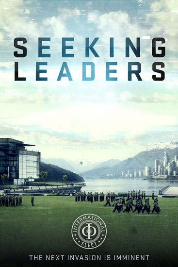 Ender's Game Poster Seeking Leaders