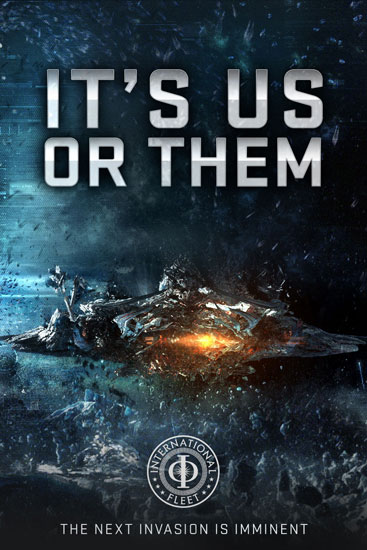 Ender's Game It's Us or Them Poster