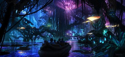 Avatar concept art displayed at D23 Expo in Japan 