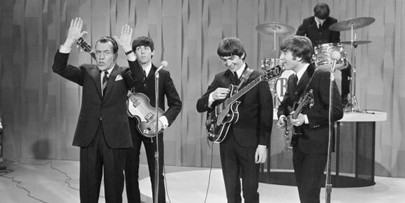 The Beatles perform on 'The Ed Sullivan Show'