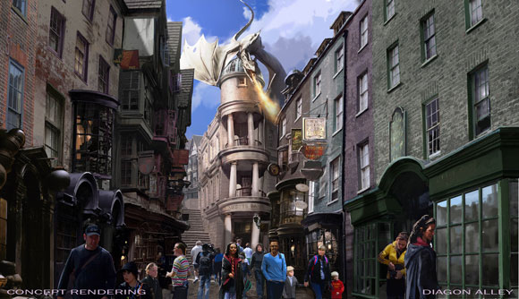 The Wizarding World of Harry Potter Diagon Alley Details