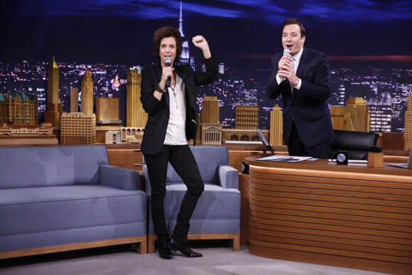 Kristen Wiig and Jimmy Fallon on 'The Tonight Show'