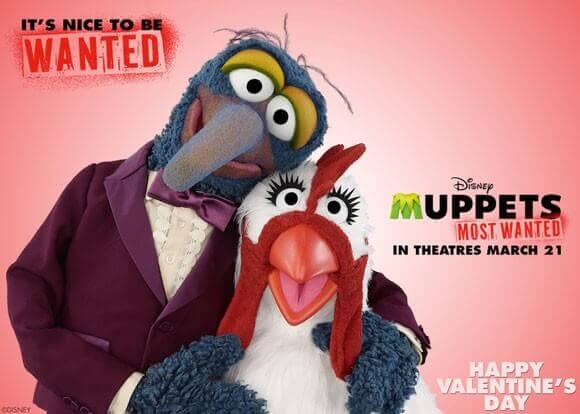 Muppets Most Wanted Valentine's Day Greeting