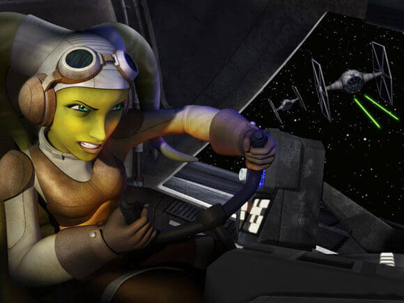 Hera in 'Star Wars Rebels' Clip