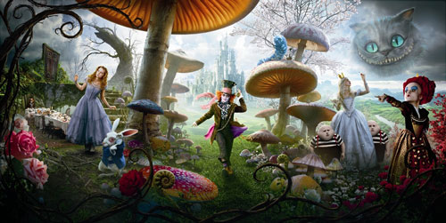 Alice in Wonderland Through the Looking Glass Starts Filming