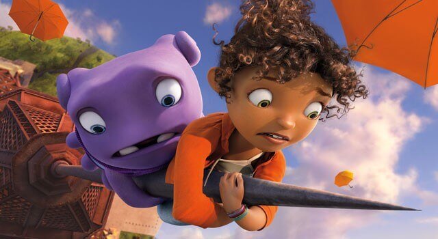 Home Movie Review - Starring Rihanna and Jim Parson