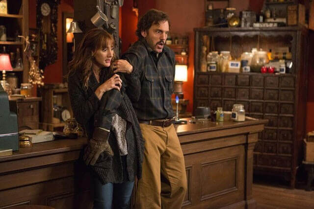 Bree Turner and Silas Weir Mitchell in Grimm