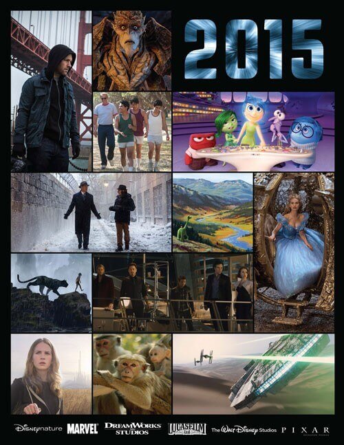 Disney, Pixar and Marvel 2015 Movie Preview