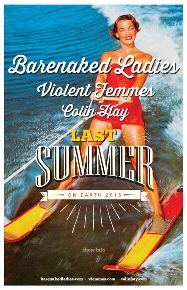 Barenaked Ladies 2015 Summer Tour Dates
