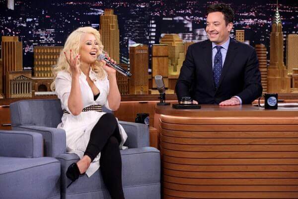 Christina Aguilera Does Britney, Cher, and Shakira