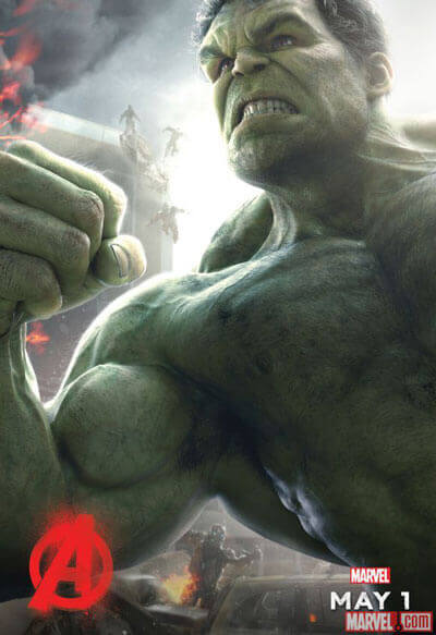 Avengers Age of Ultron Hulk Poster