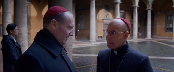 Conclave with Ralph Fiennes and Stanley Tucci