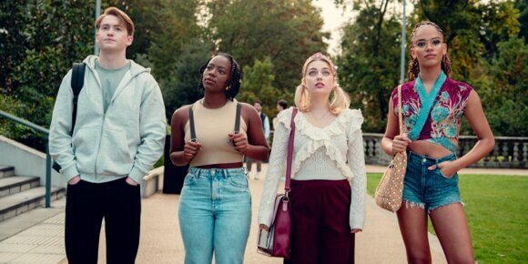 Kit Connor, Corrina Brown, Rhea Norwood, Yasmin Finney