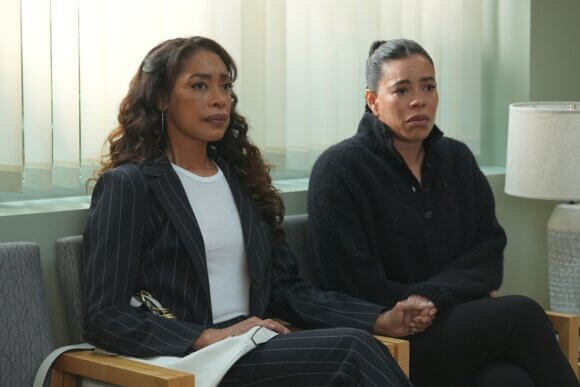 Gina Torres and Brianna Baker