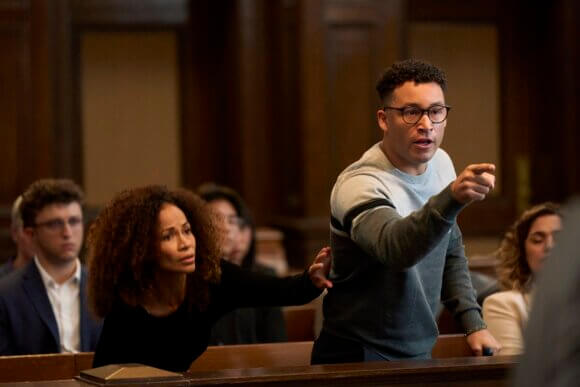 Sherri Saum and Andrew Liner