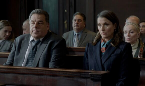 Steve Schirripa and Bridget Moynahan