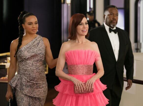 Carra Patterson, Carrie Preston and Wendell Pierce