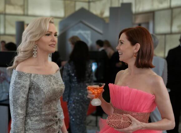 Jenn Lyon and Carrie Preston