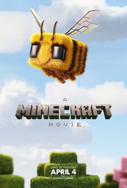 A Minecraft Movie Poster 2025 Movies