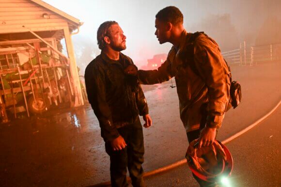 Max Thieriot and Jordan Calloway