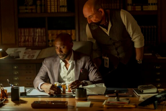 Morris Chestnut and Ritchie Coster