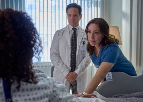 Doc Scott Wolf and Molly Parker