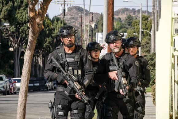 Shemar Moore, Anna Enger Ritch, and Jay Harrington