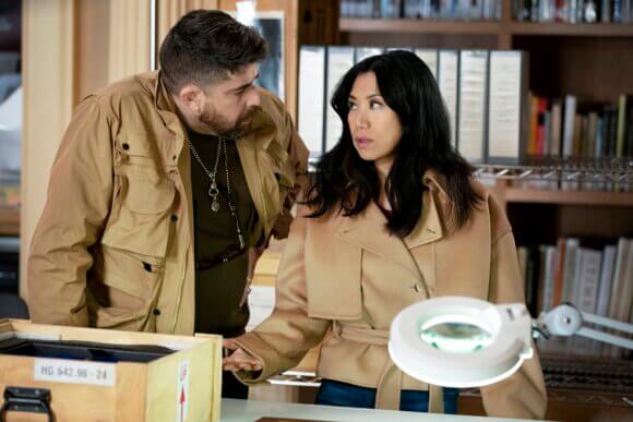 Adam Goldberg and Liza Lapira