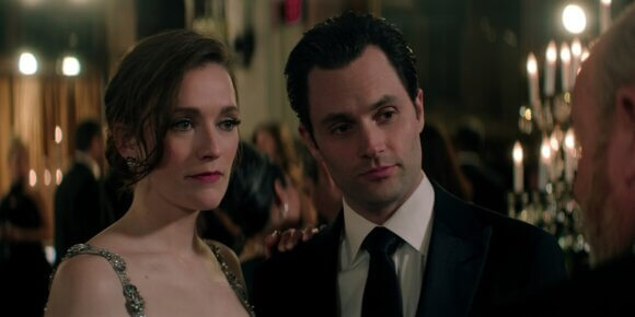 Charlotte Ritchie and Penn Badgley